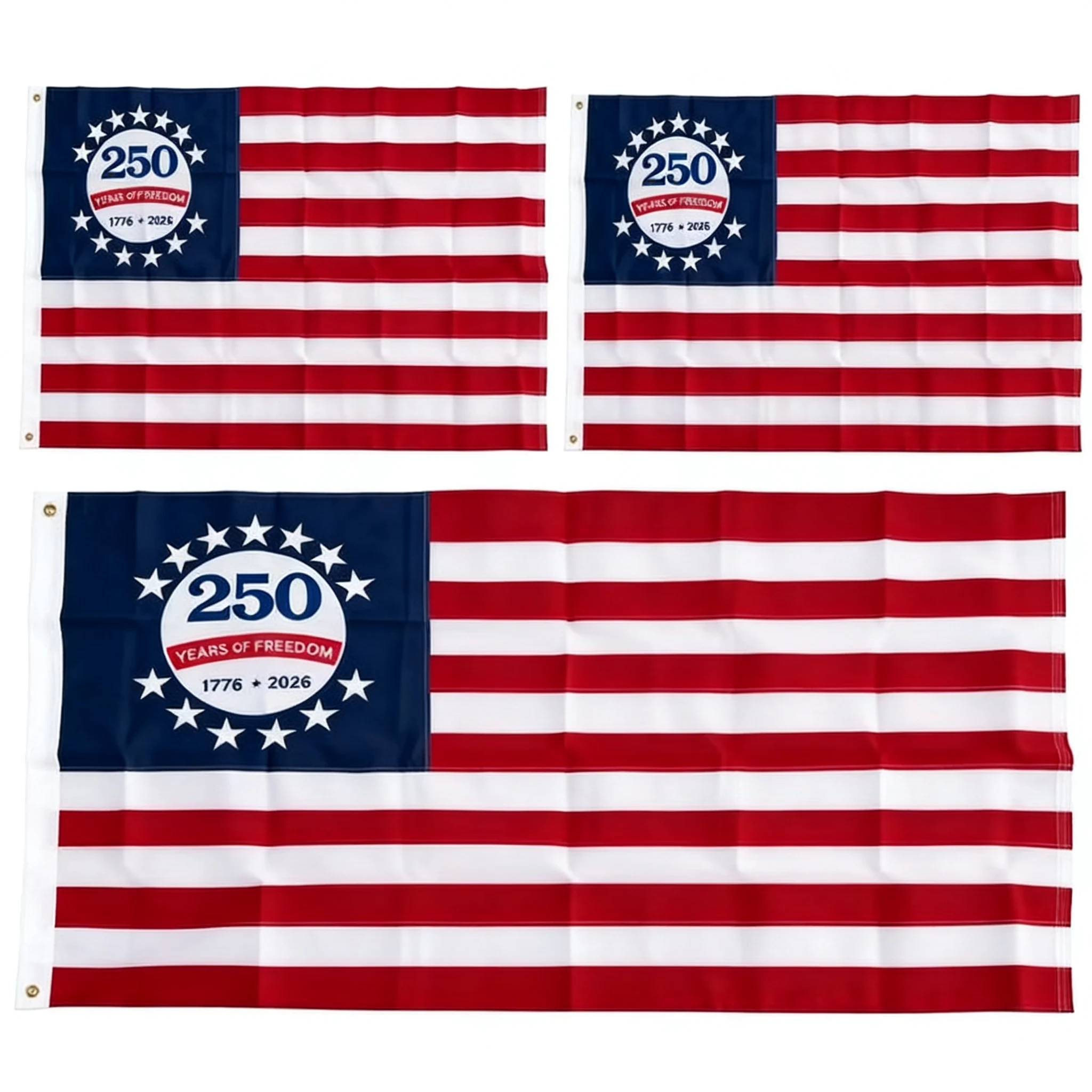 Celebrate America’s 250th Anniversary – Limited Edition Commemorative Flag!