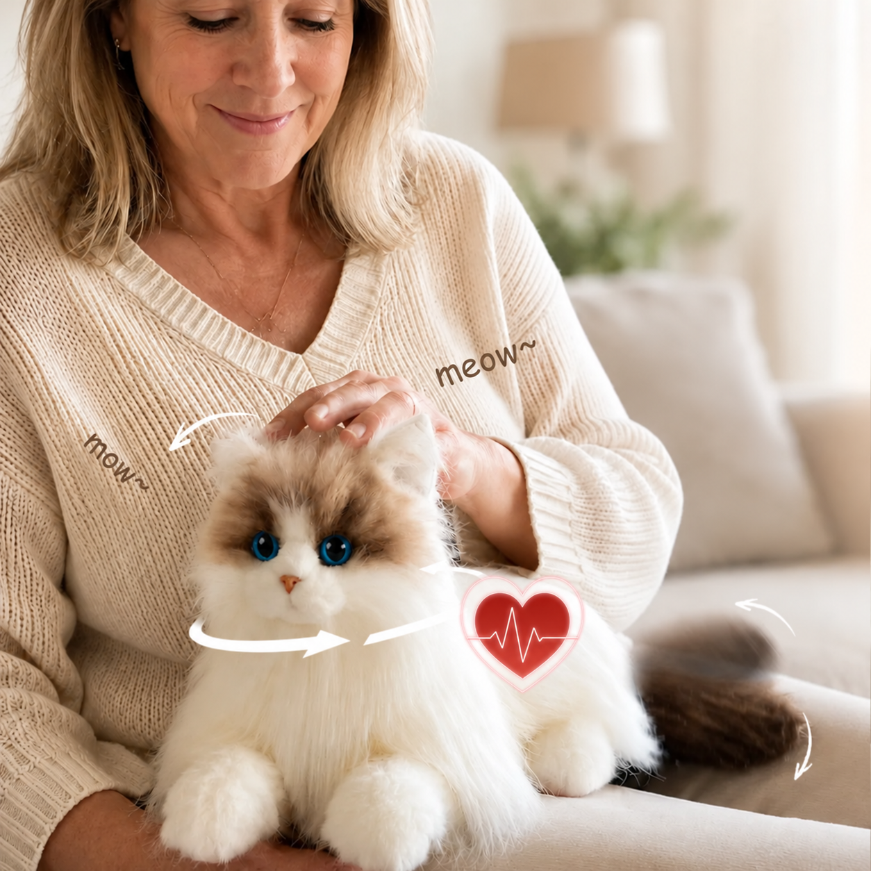 Percy Companion – Interactive Robot Cat