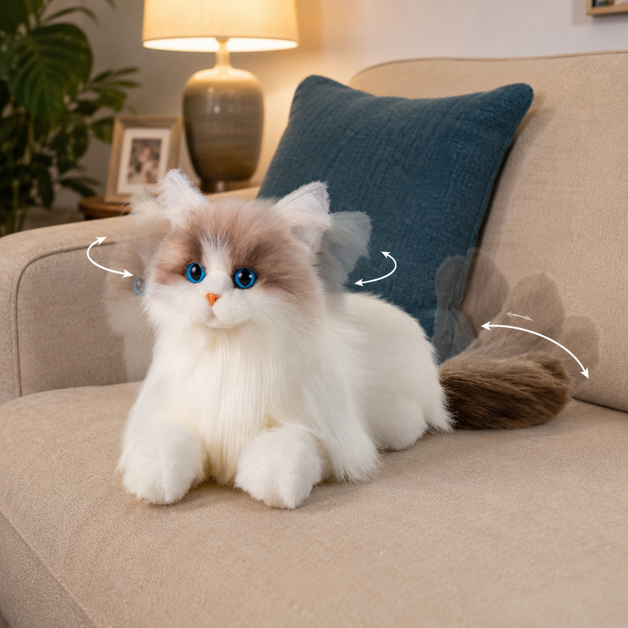 Percy Companion – Interactive Robot Cat