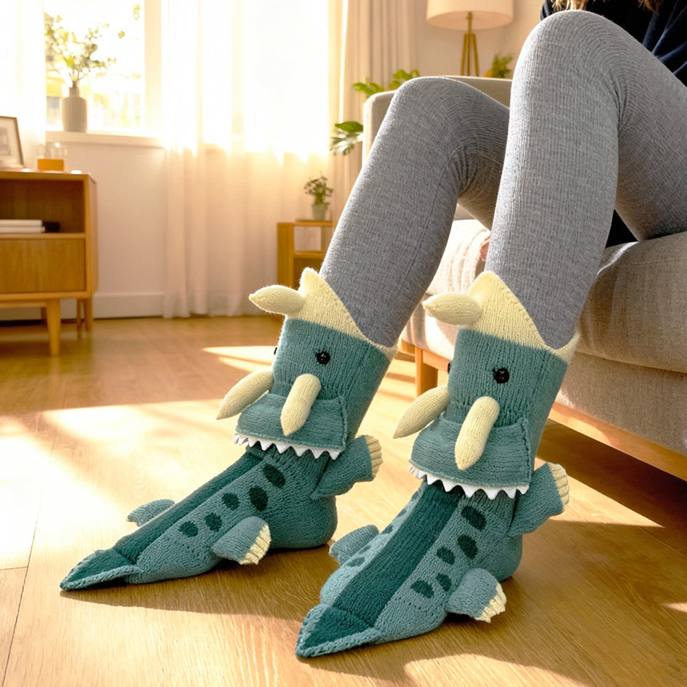 🎁LAST DAY — LIMITED TIME 49% OFF！🐻Animal Knit Socks