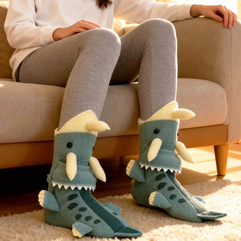 🎁LAST DAY — LIMITED TIME 49% OFF！🐻Animal Knit Socks