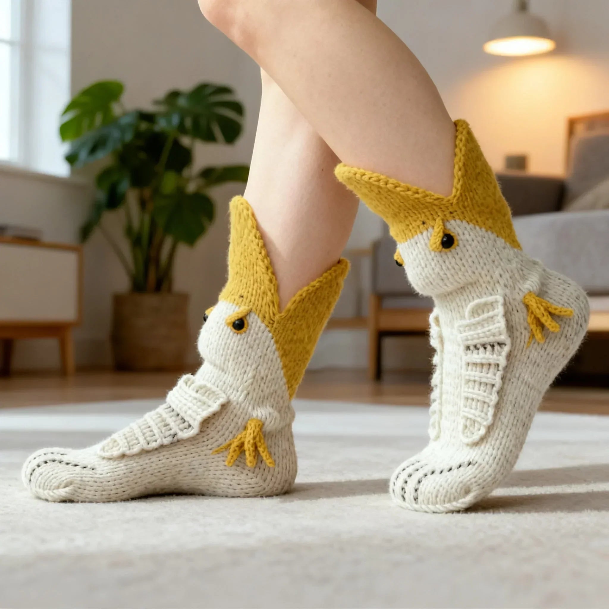 🎁LAST DAY — LIMITED TIME 49% OFF！🐻Animal Knit Socks
