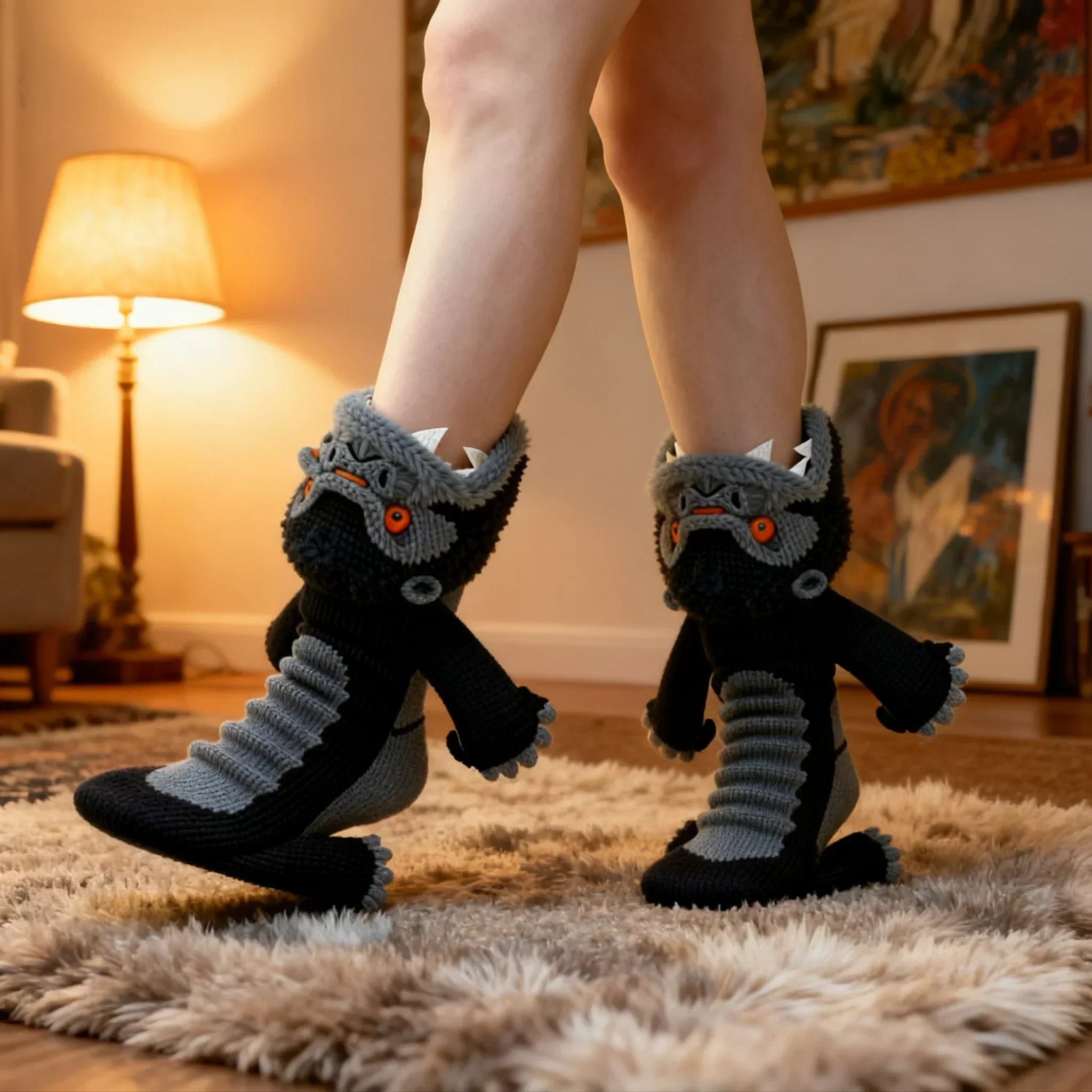 🎁LAST DAY — LIMITED TIME 49% OFF！🐻Animal Knit Socks