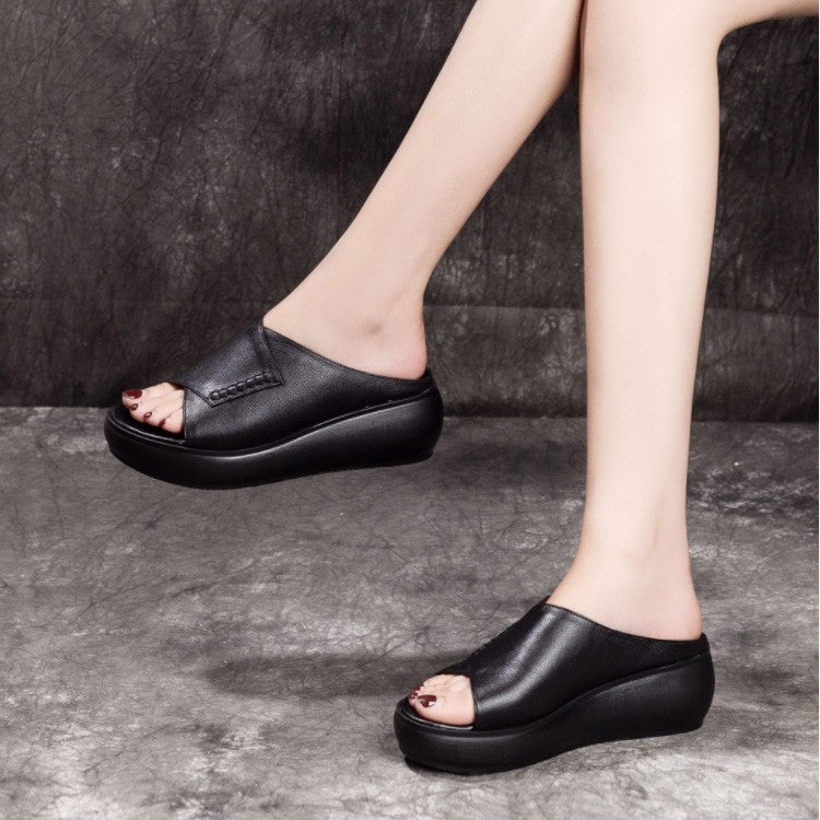 leather sandals