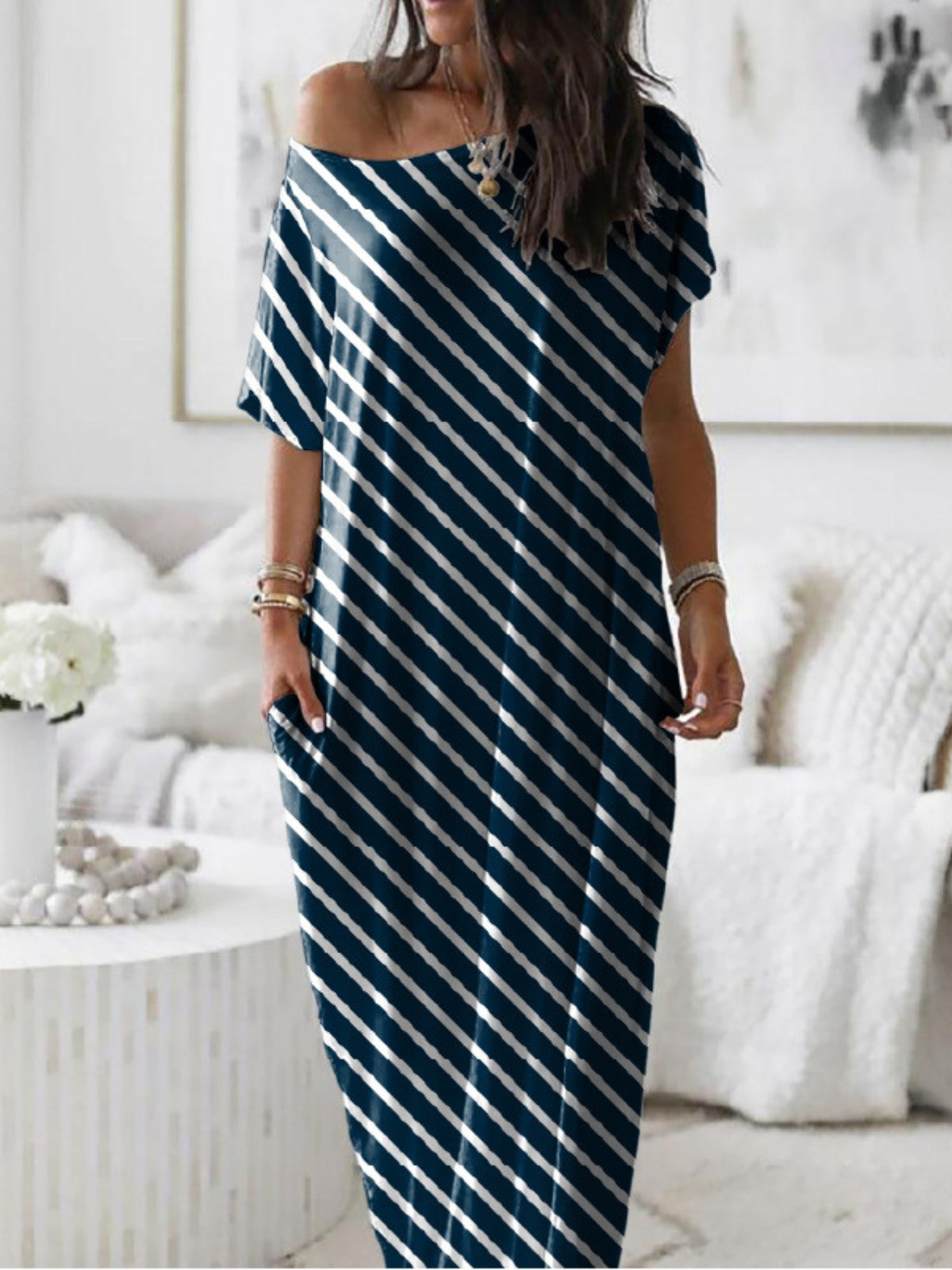 Laurel Luxe Lounge Dress