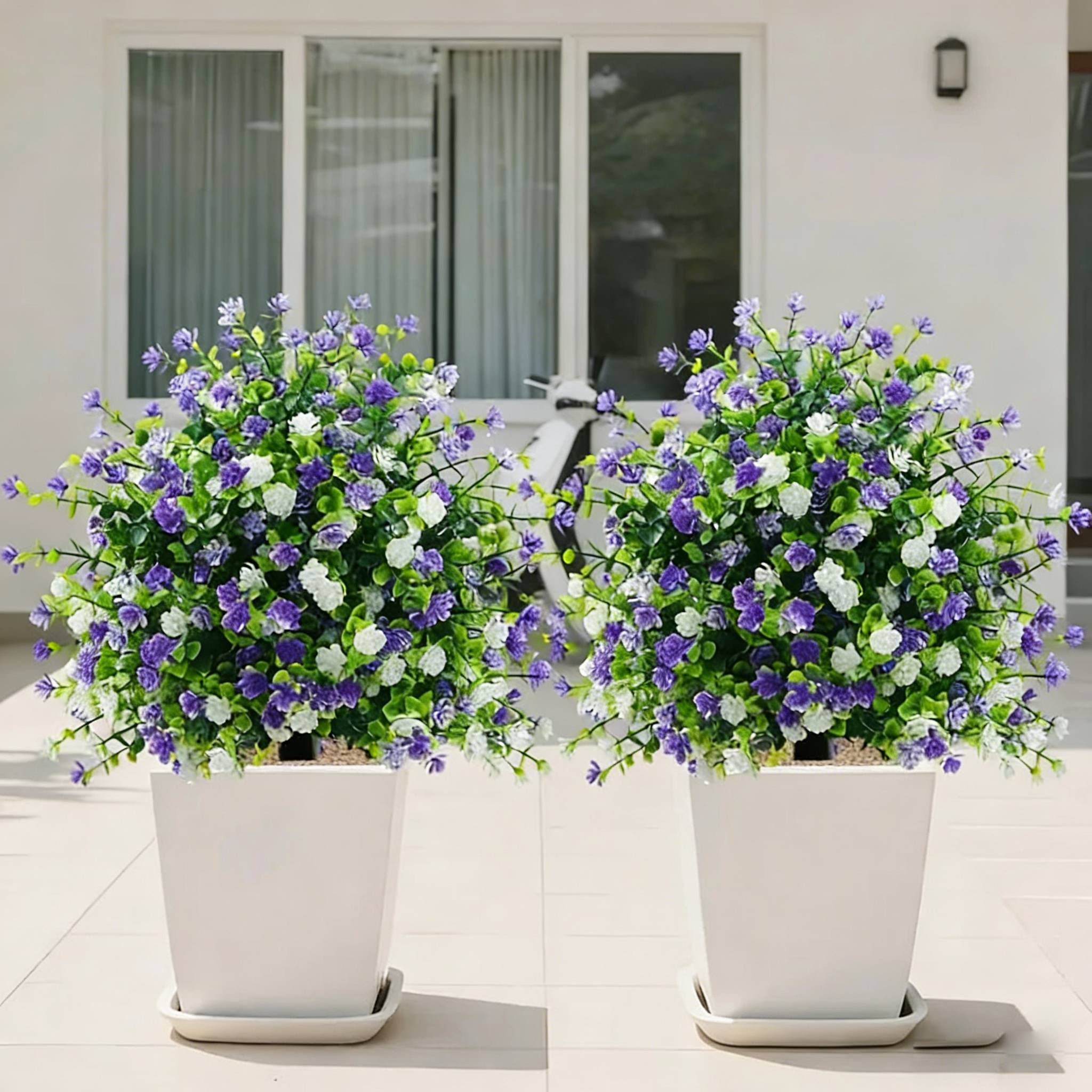 🎁Last Day Sale - 50% Off🔥Artificial Potted Trees With Ground Stakes🌼
