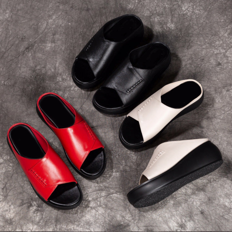 leather sandals