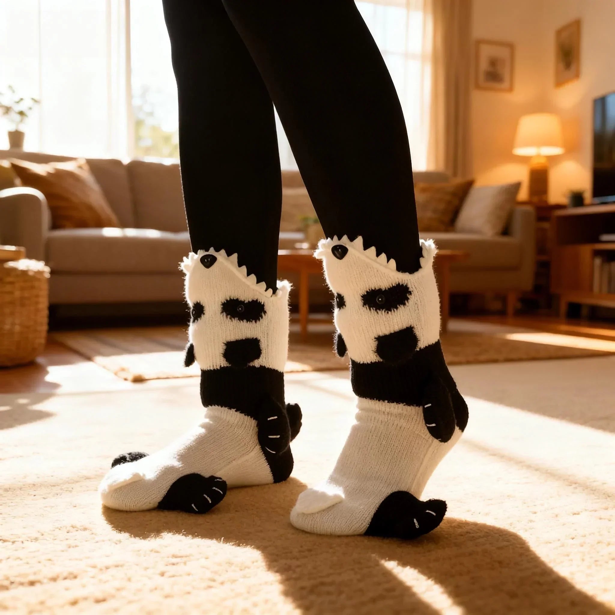 🎁LAST DAY — LIMITED TIME 49% OFF！🐻Animal Knit Socks