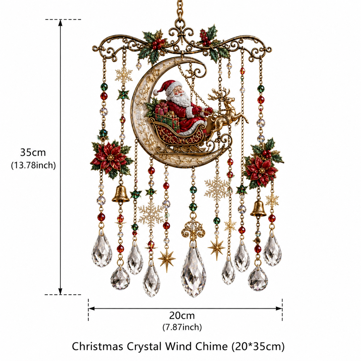 🎁LAST DAY — LIMITED TIME 49% OFF！Magical Christmas Wind Chime