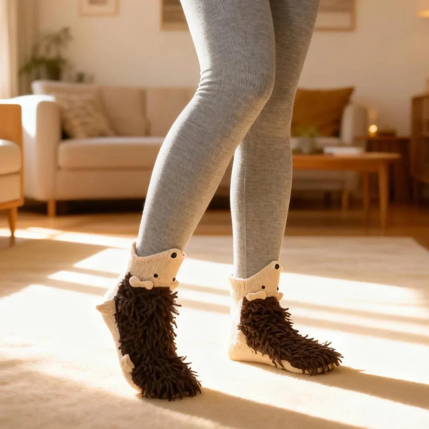 🎁LAST DAY — LIMITED TIME 49% OFF！🐻Animal Knit Socks