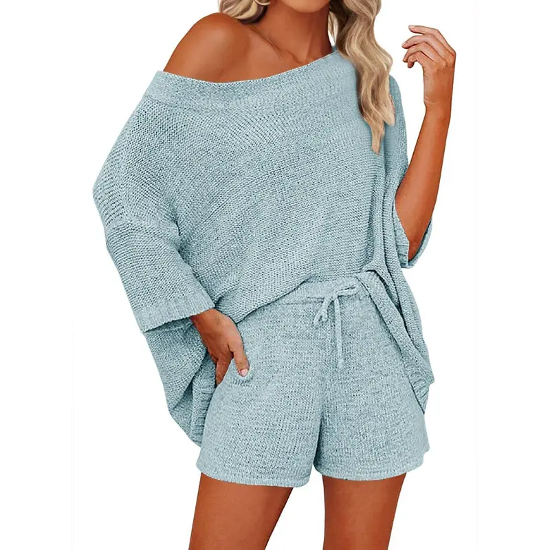 【New】Women's 2 Piece Outfits Sweater Sets