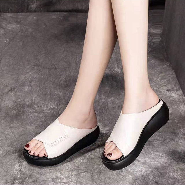 leather sandals