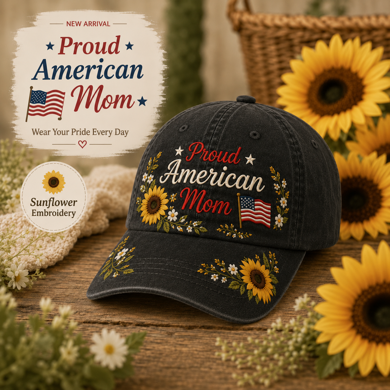 🔥Last Day 49% OFF 🌸Vintage Washed Baseball Cap(✨2026 Limited Edition)