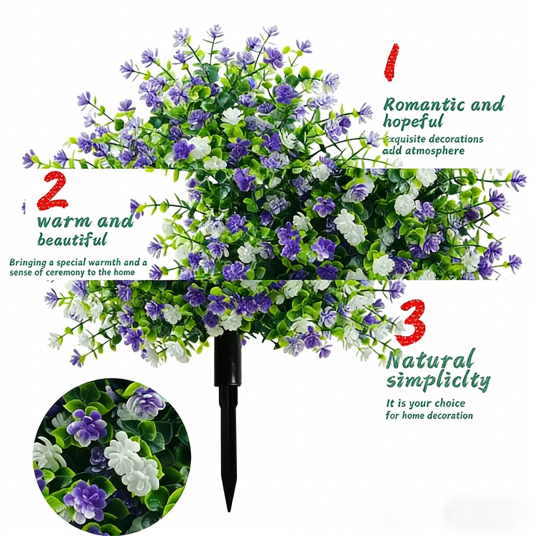 🎁Last Day Sale - 50% Off🔥Artificial Potted Trees With Ground Stakes🌼