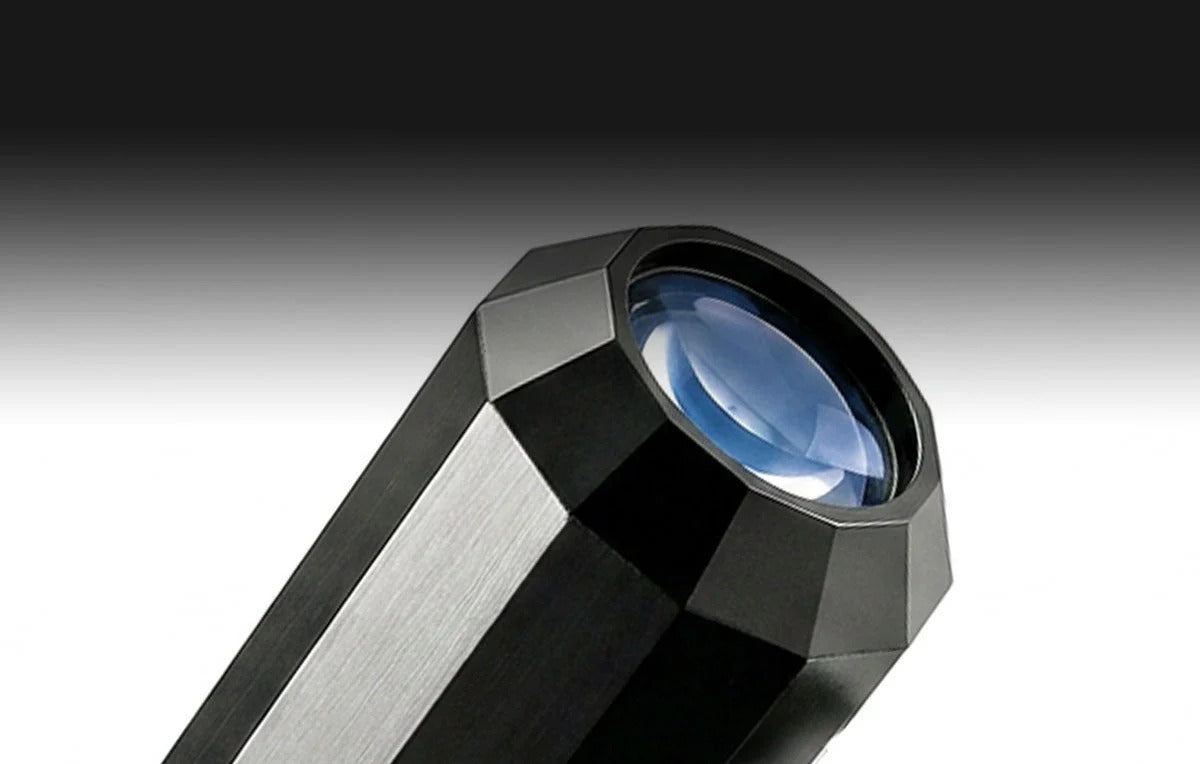 Projector glass lens detail