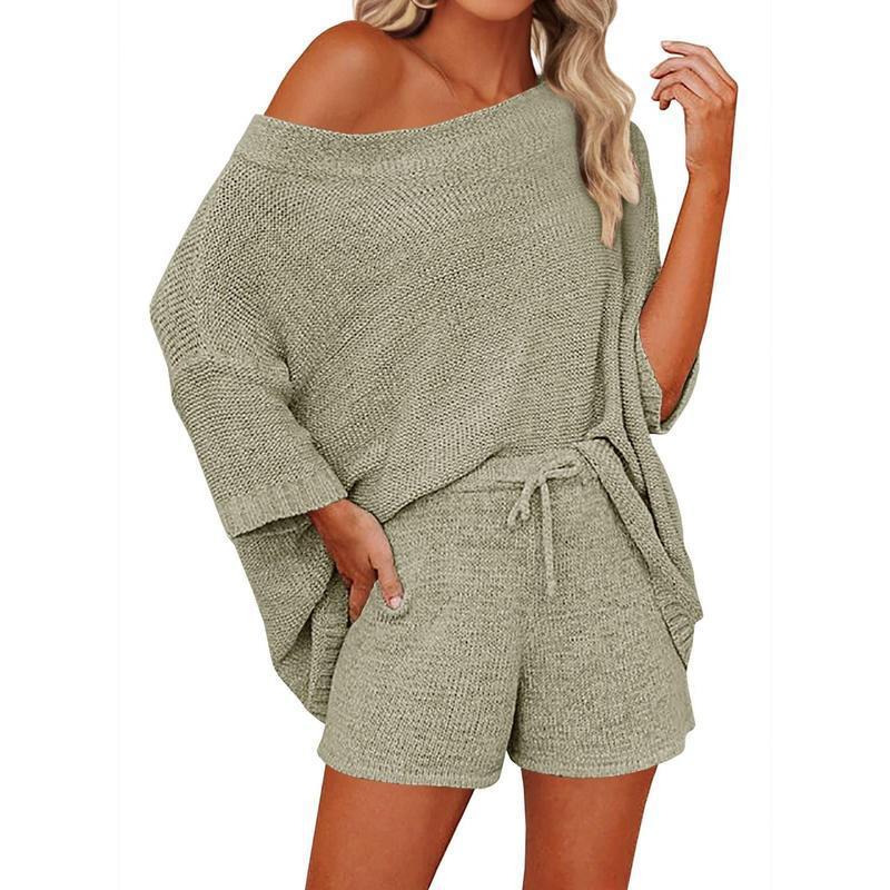 【New】Women's 2 Piece Outfits Sweater Sets
