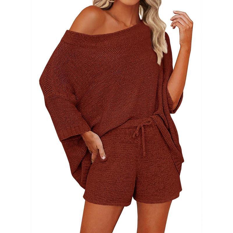 【New】Women's 2 Piece Outfits Sweater Sets