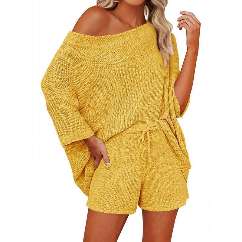【New】Women's 2 Piece Outfits Sweater Sets