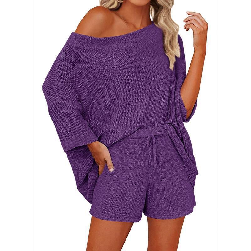 【New】Women's 2 Piece Outfits Sweater Sets