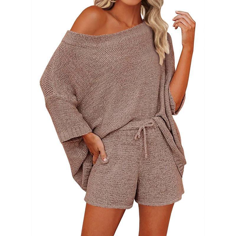 【New】Women's 2 Piece Outfits Sweater Sets