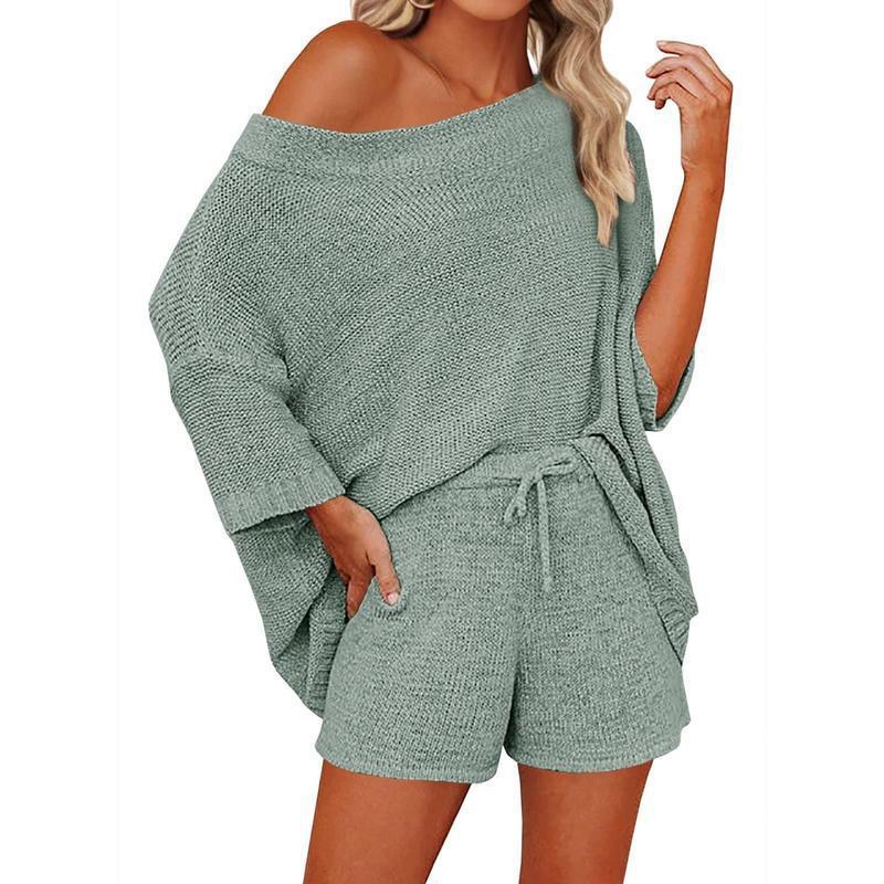 【New】Women's 2 Piece Outfits Sweater Sets