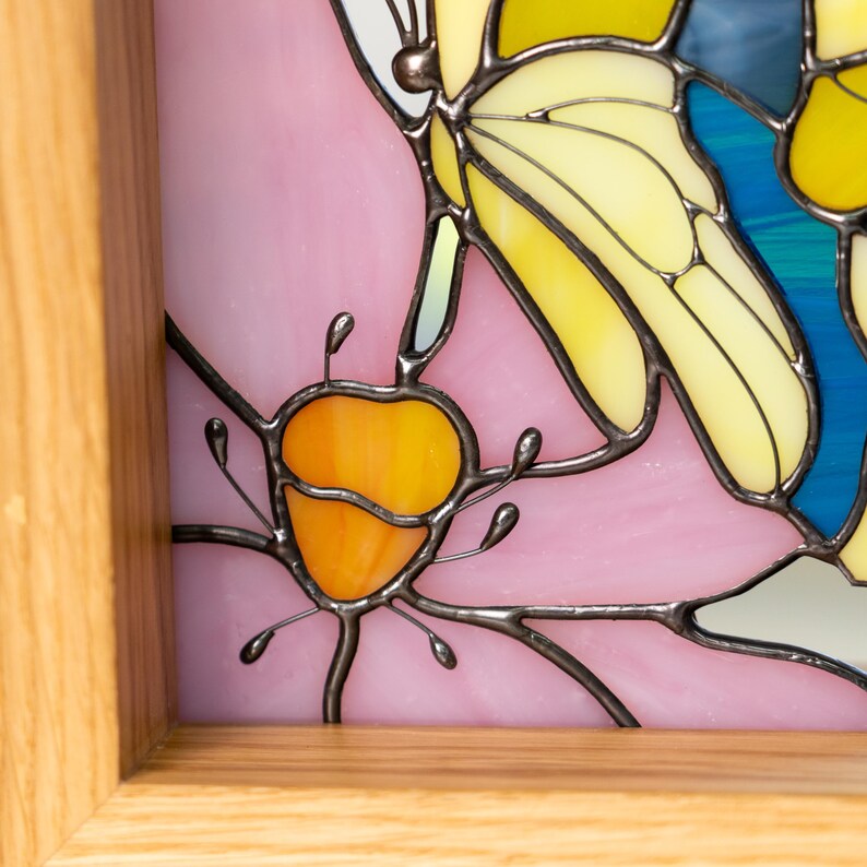 Vitral em forma de cauda de andorinha, presente para madrinha, suporte para livros em vitral de borboleta, presente de boas-vindas, presente para quem ama ler pela primeira vez.