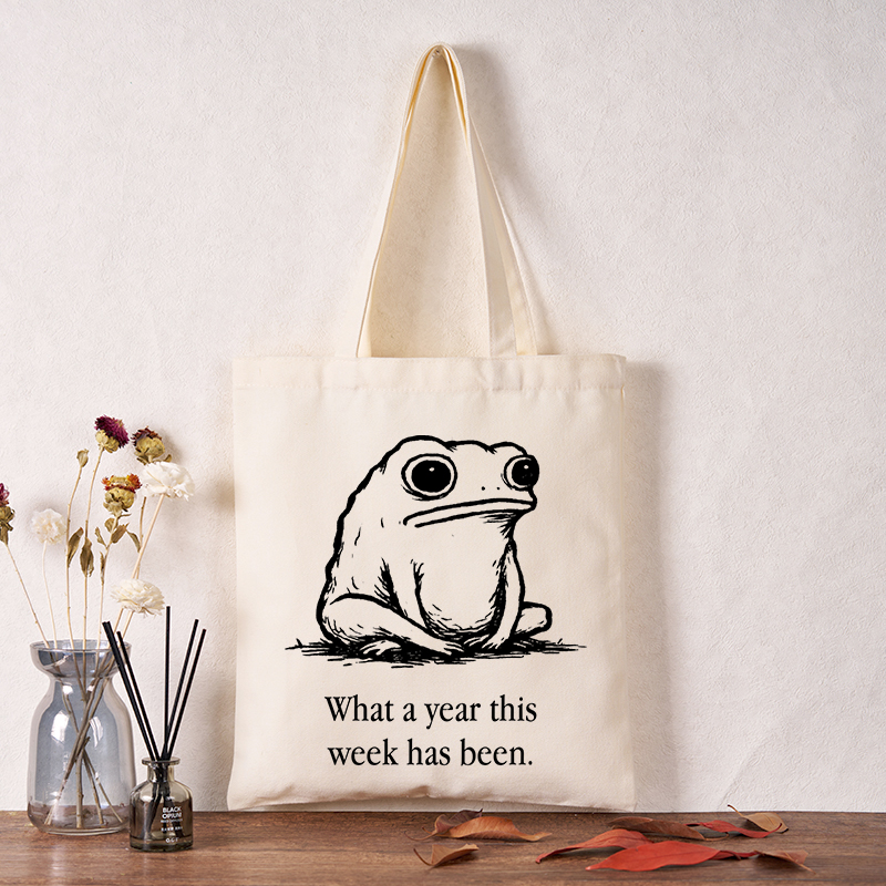 Tokyo-Tiger This Week Feels Like A Whole Year Tote Bag