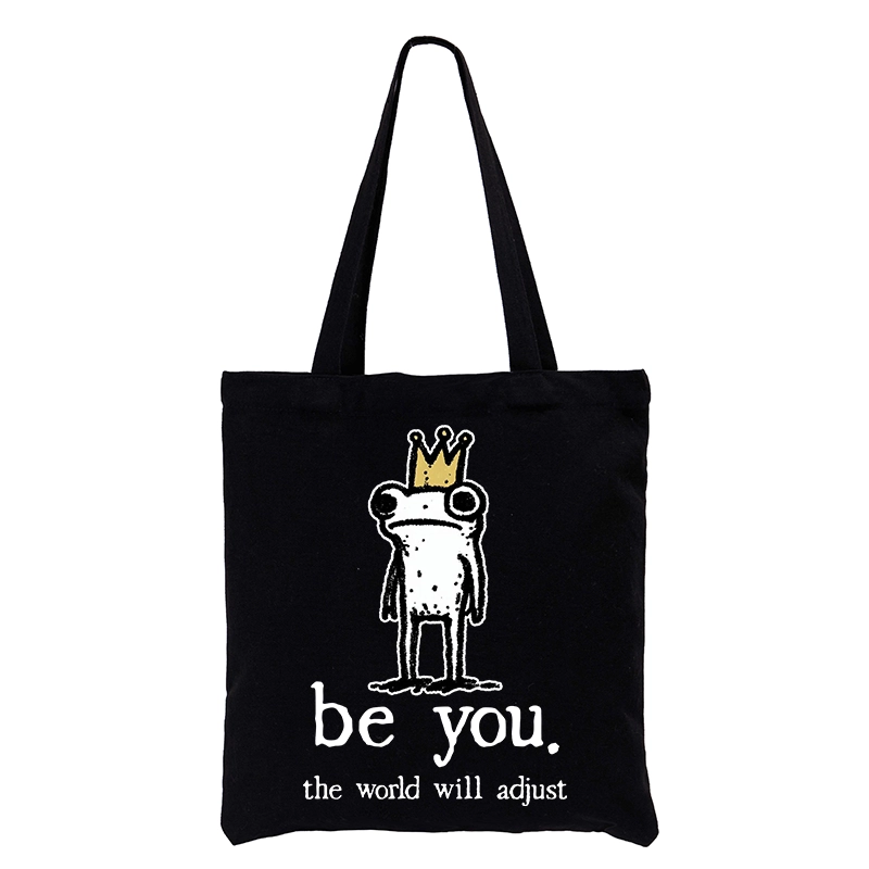 Tokyo-Tiger Crown Frog Stays True To Self Tote Bag