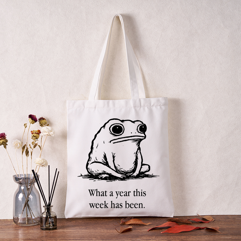 Tokyo-Tiger This Week Feels Like A Whole Year Tote Bag