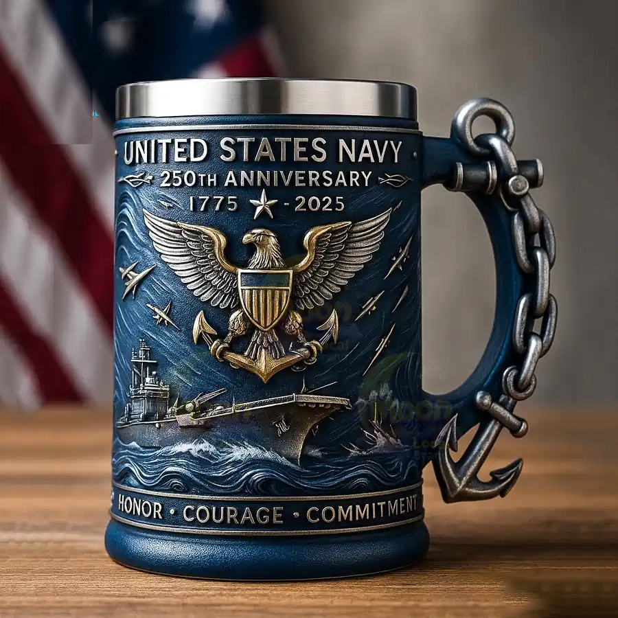 250th Anniversary Military 3D Mug