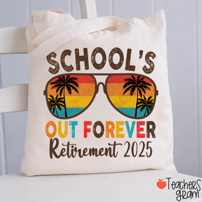 Personalized Bruh I Out Retirement Teacher Tote Bag