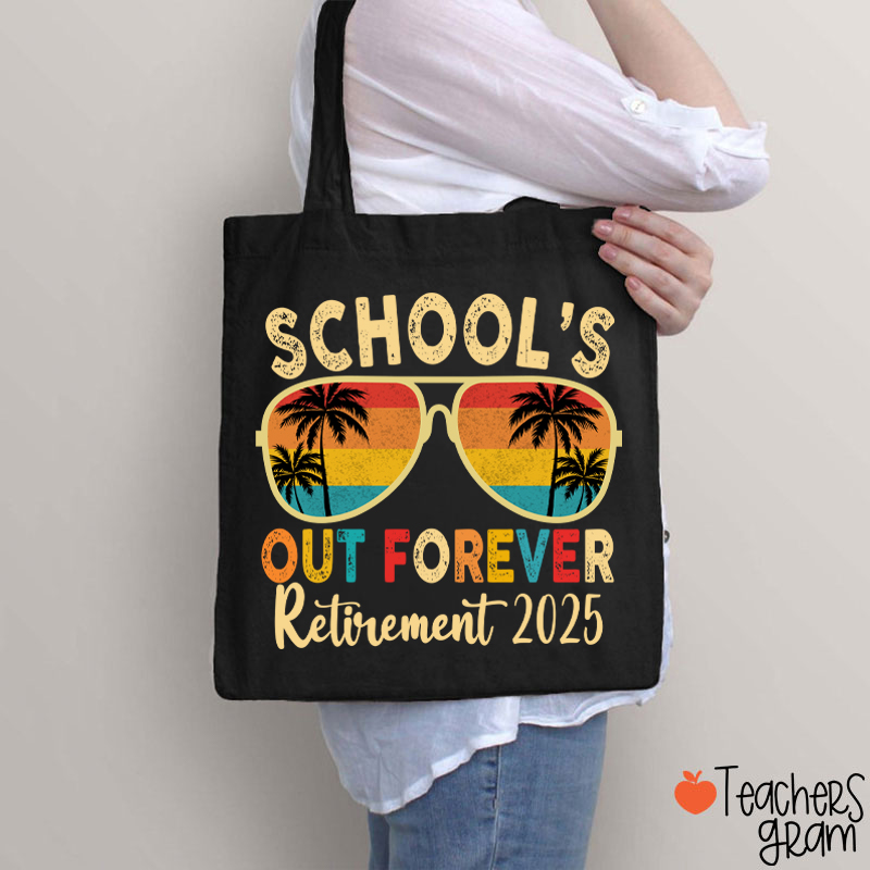 Personalized Bruh I Out Retirement Teacher Tote Bag