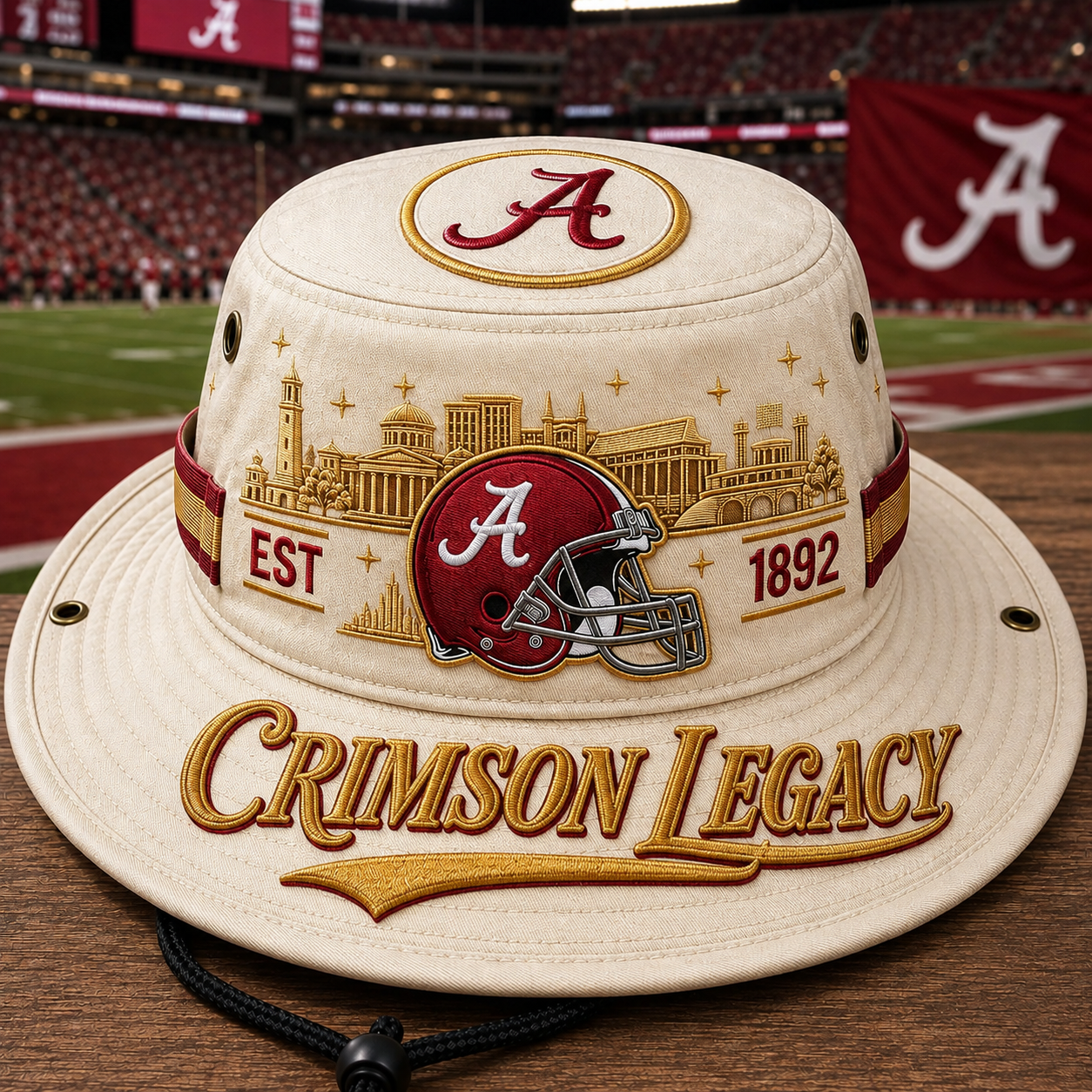 🔥🇺🇸 Last Day Promo: 49% OFF 🏈 ROLL TIDE Football Heritage Boonie Hat