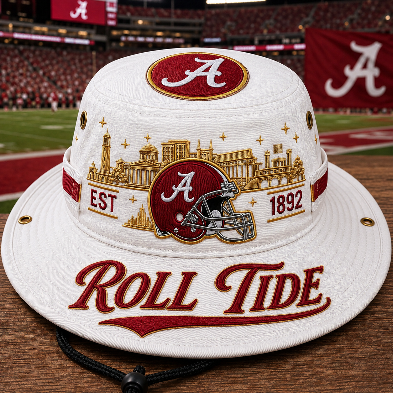 🔥🇺🇸 Last Day Promo: 49% OFF 🏈 ROLL TIDE Football Heritage Boonie Hat