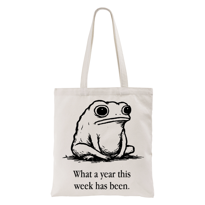 Tokyo-Tiger This Week Feels Like A Whole Year Tote Bag