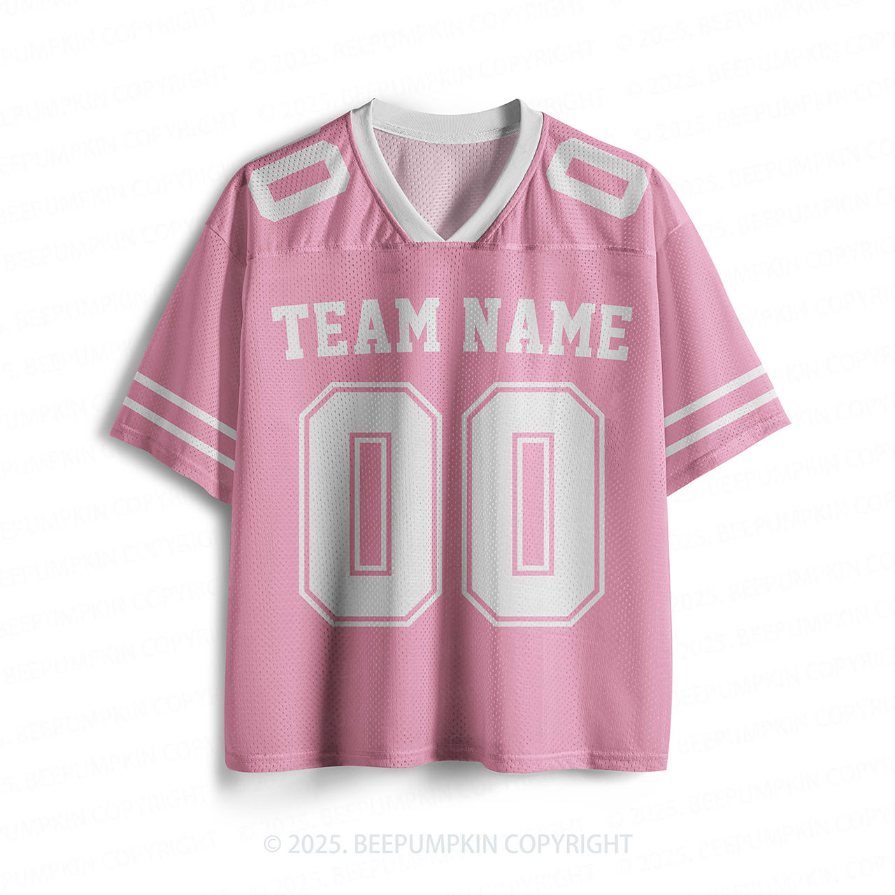 Personalized Team Name & Number Mesh Jersey Beepumpkin