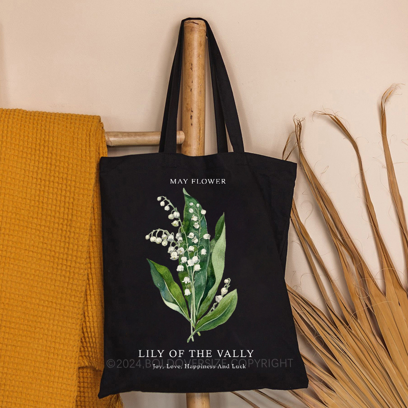 Vintage May Floral Tote Bag