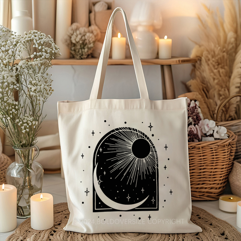 Vintage Dawn & Dusk Tote Bag