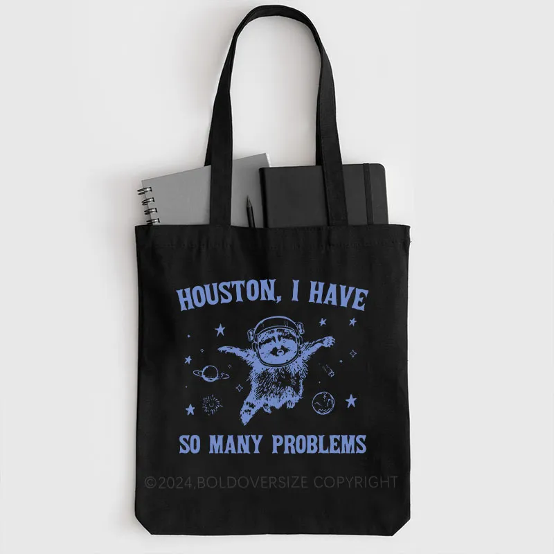 Vintage Raccoon Meme Tote Bag
