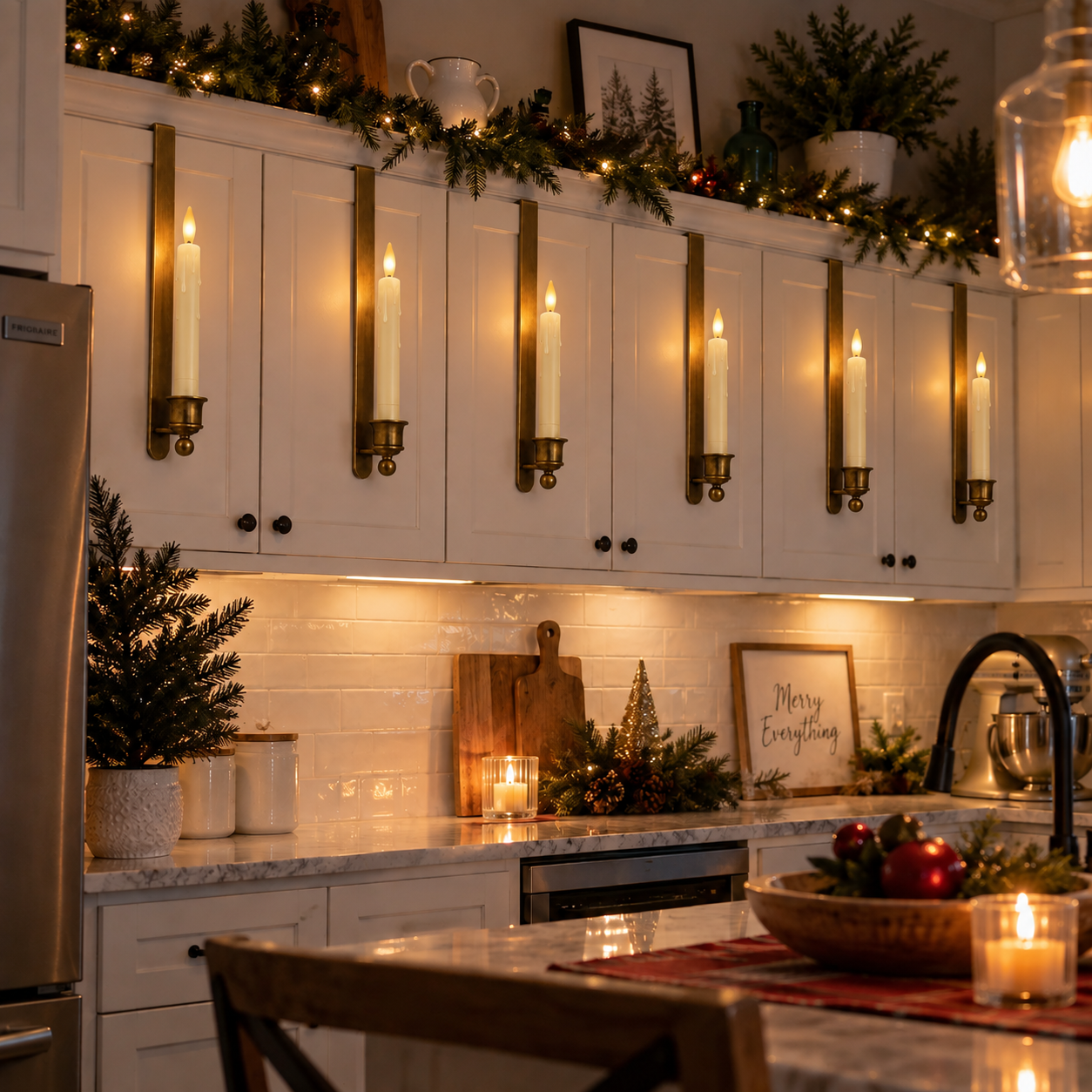 Clip-On Cabinet Candle