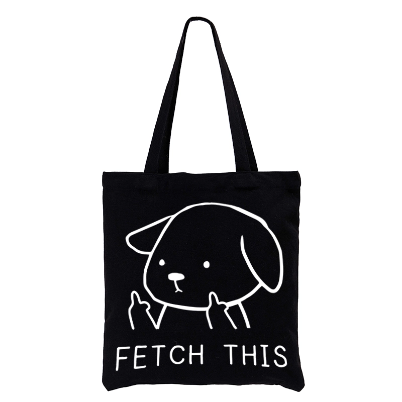 Tokyo-Tiger Fetch This Dog Tote Bag