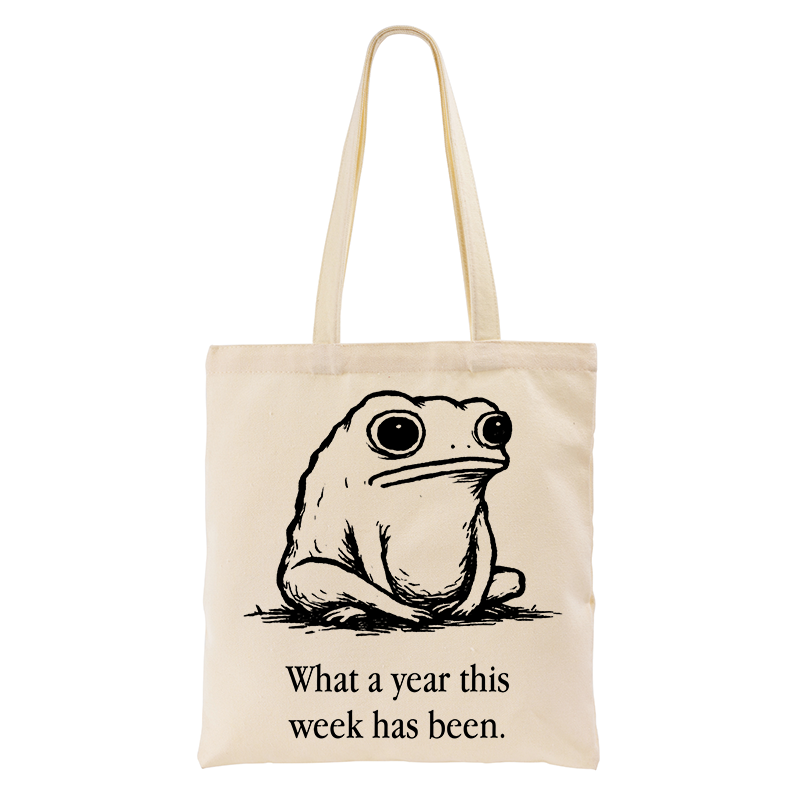 Tokyo-Tiger This Week Feels Like A Whole Year Tote Bag