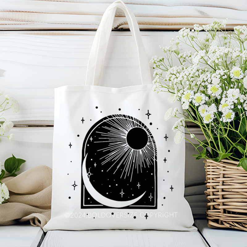 Vintage Dawn & Dusk Tote Bag