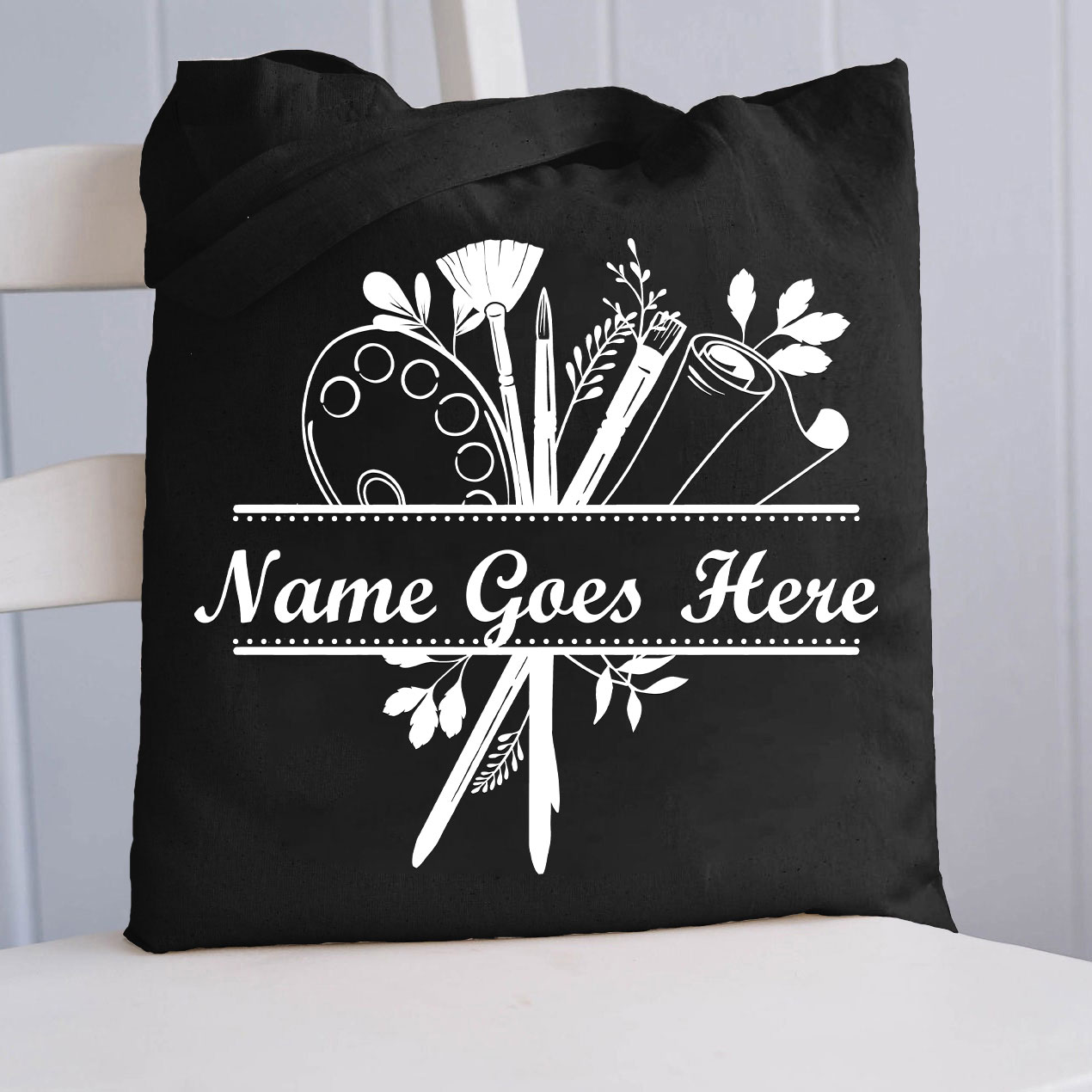 Personalized Art Crew Tote Bag