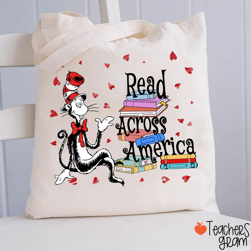 Read Across America Teacher Tote Bag