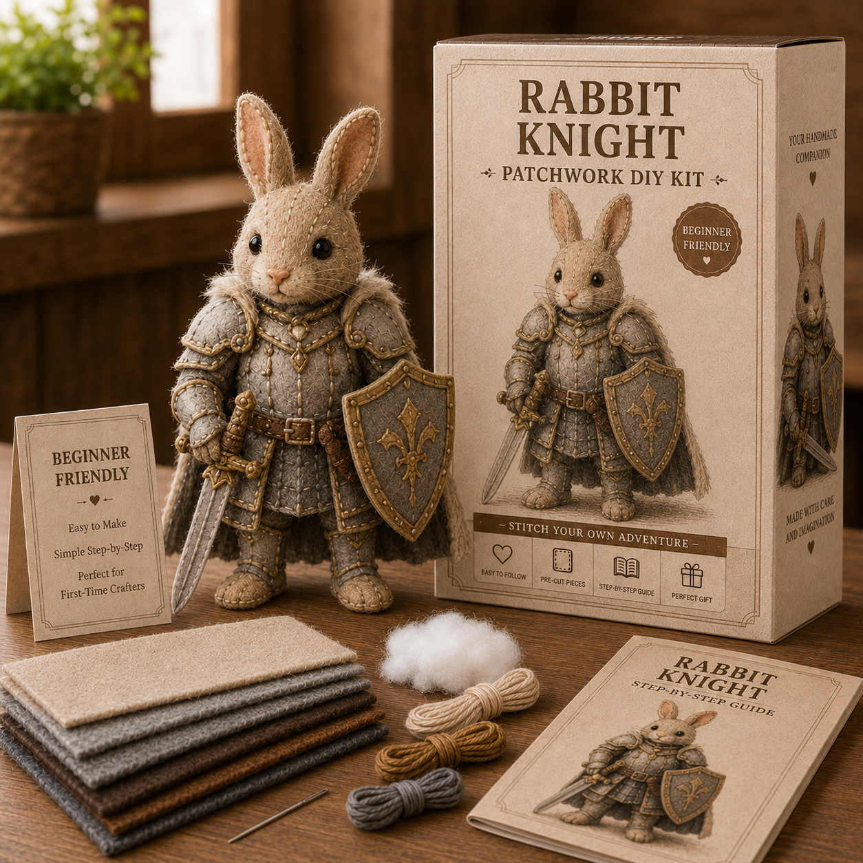 🧵Patchwork Adventure DIY Kit | DIY Character Set