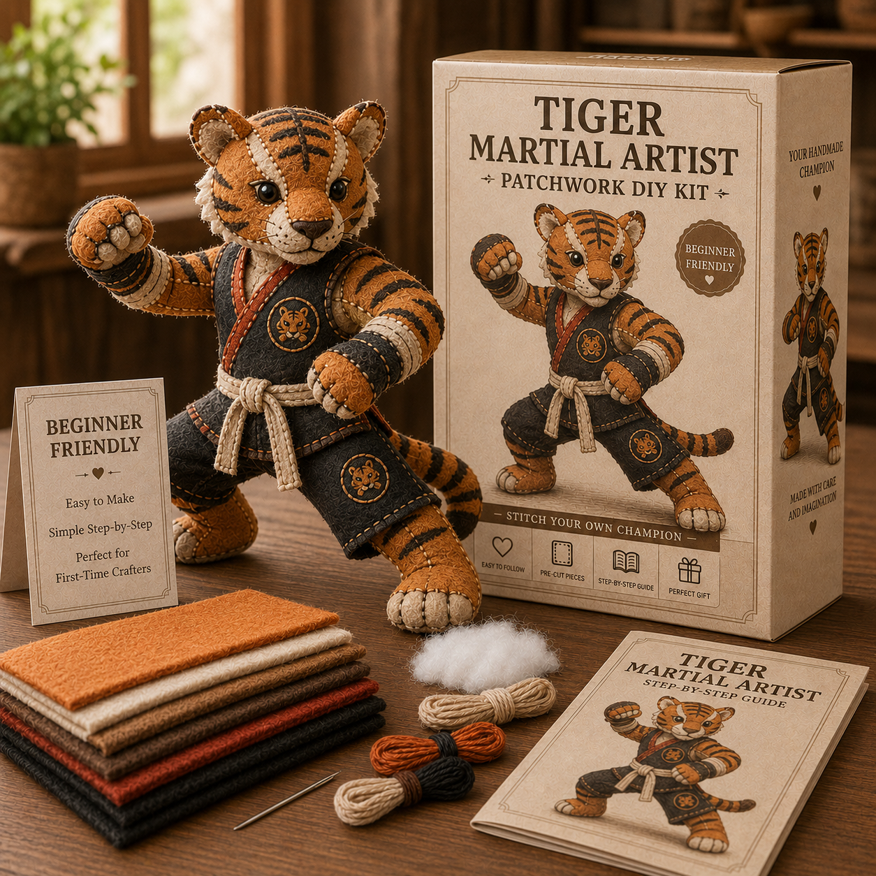 🧵Patchwork Adventure DIY Kit | DIY Character Set