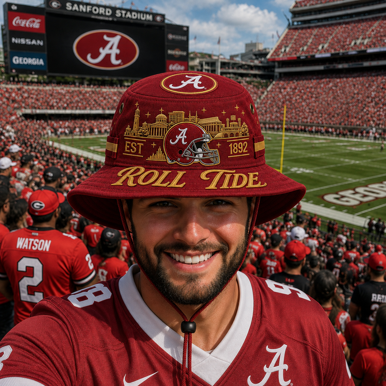 🔥🇺🇸 Last Day Promo: 49% OFF 🏈 ROLL TIDE Football Heritage Boonie Hat