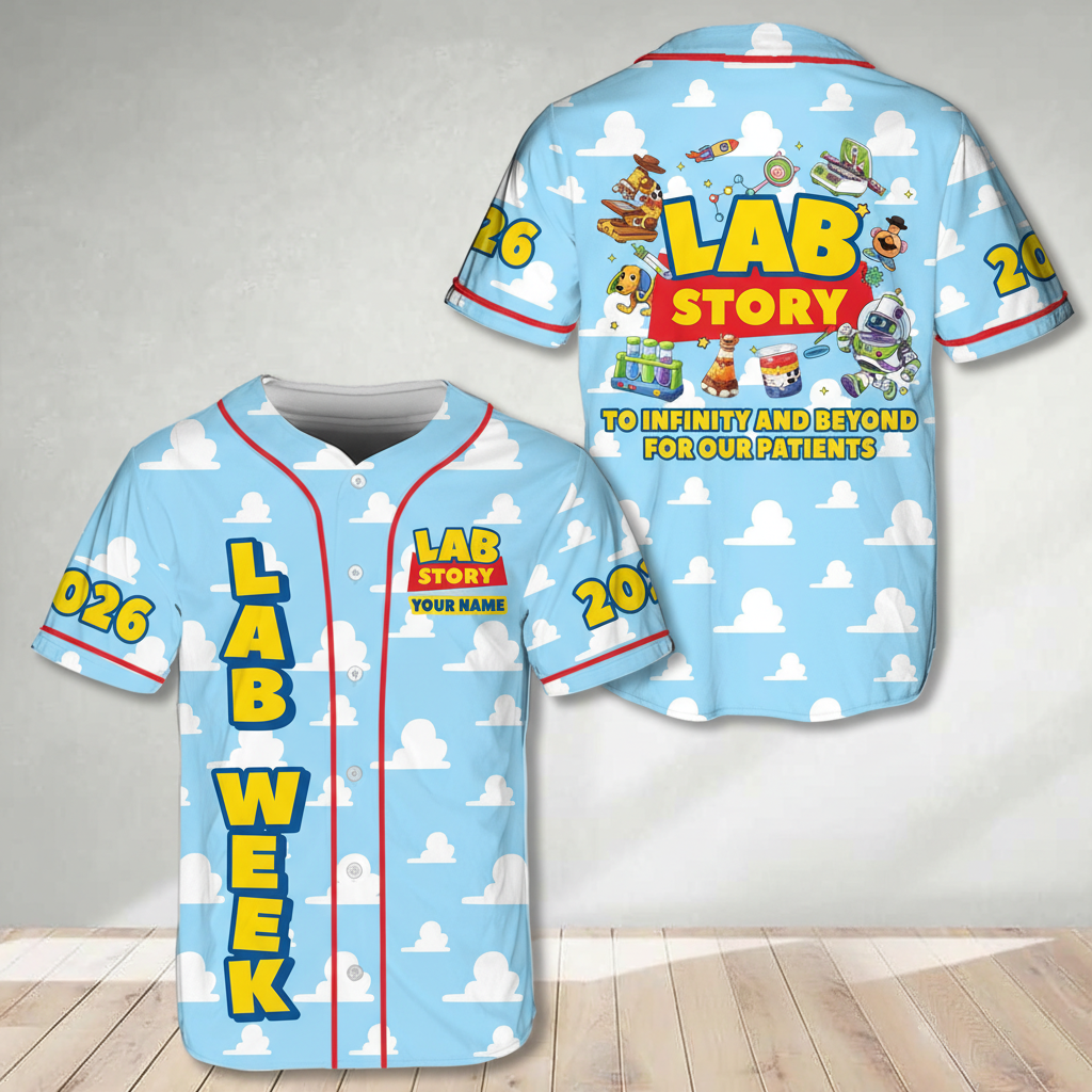 Personalized Name LAB Week Baseball Jersey