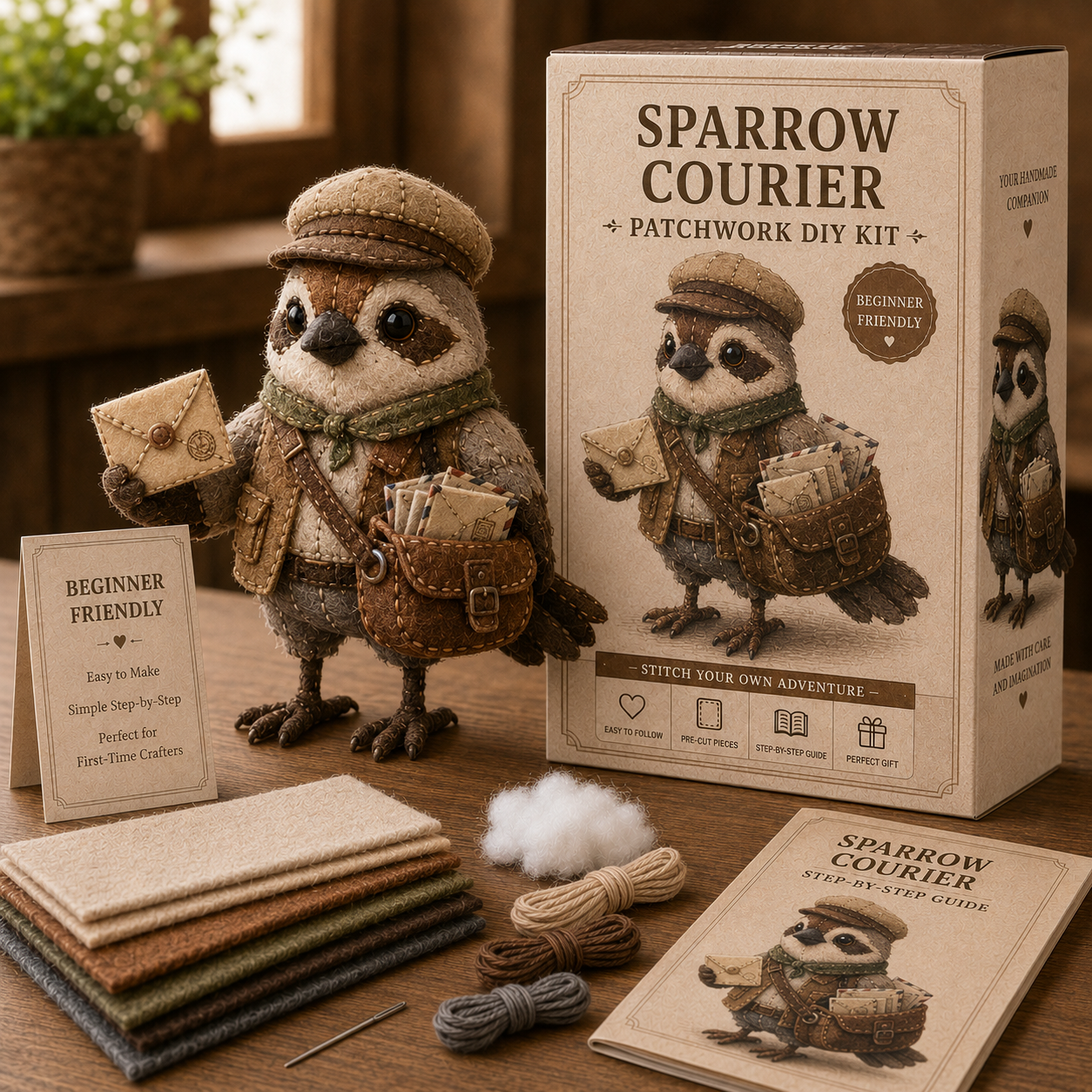 🧵Patchwork Adventure DIY Kit | DIY Character Set
